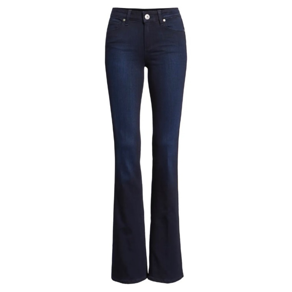 NWT Paige Transcend - Manhattan Bootcut Jeans - Picture 6 of 6